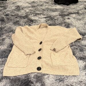 American eagle Cozy Beige Women's Sweater